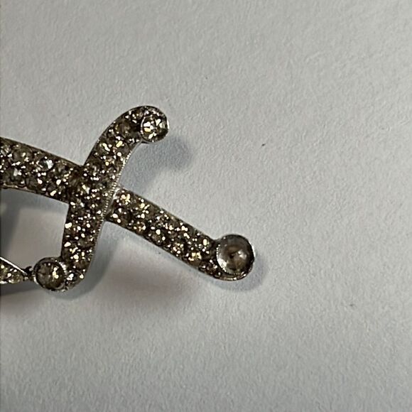 Vintage Kramer Sword Rhinestone Pin - Picture 3 of 4